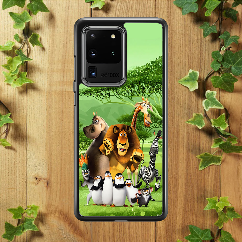 Madagascar Family Samsung Galaxy S20 Ultra Case