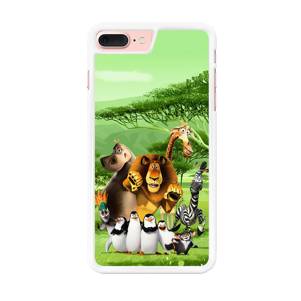 Madagascar Family iPhone 8 Plus Case