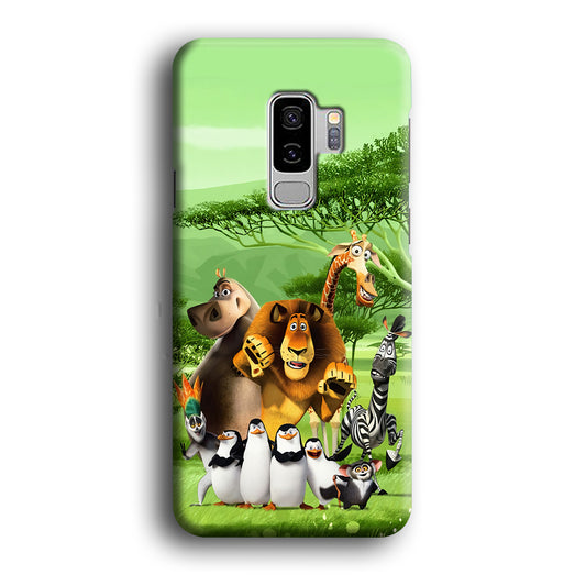 Madagascar Family Samsung Galaxy S9 Plus Case