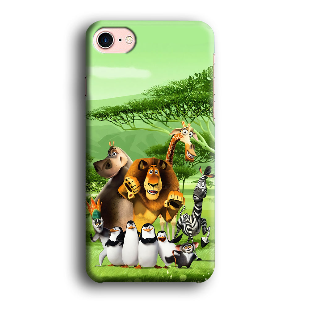 Madagascar Family iPhone 8 Case