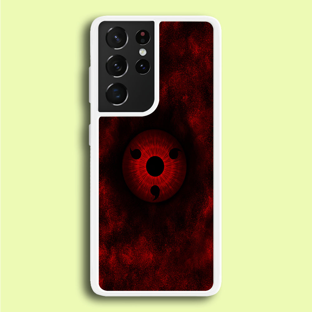 Mangekyou Sharingan Red Samsung Galaxy S21 Ultra Case