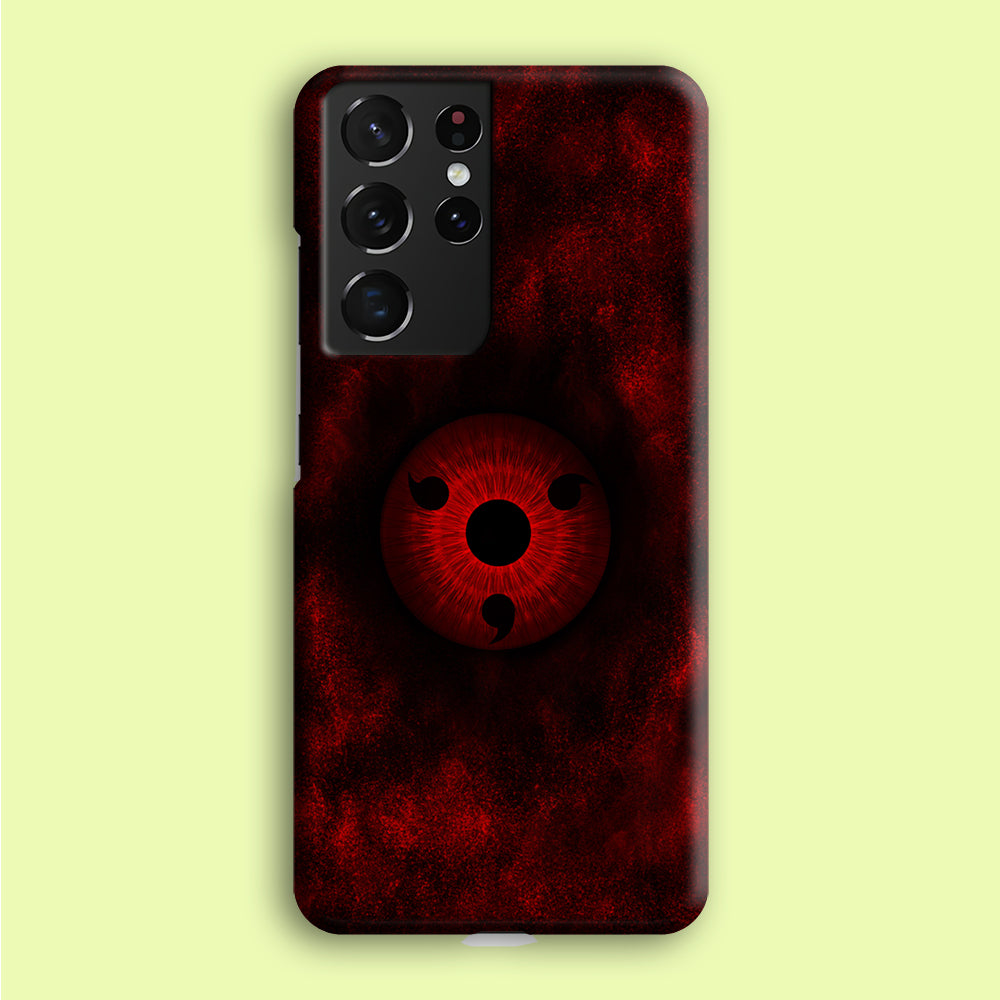 Mangekyou Sharingan Red Samsung Galaxy S21 Ultra Case