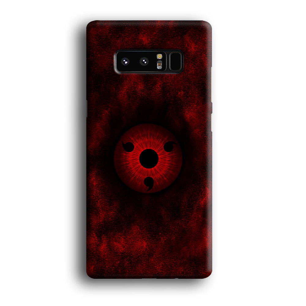 Mangekyou Sharingan Red Samsung Galaxy Note 8 Case