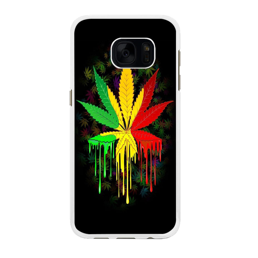 Marijuana Art Samsung Galaxy S7 Edge Case