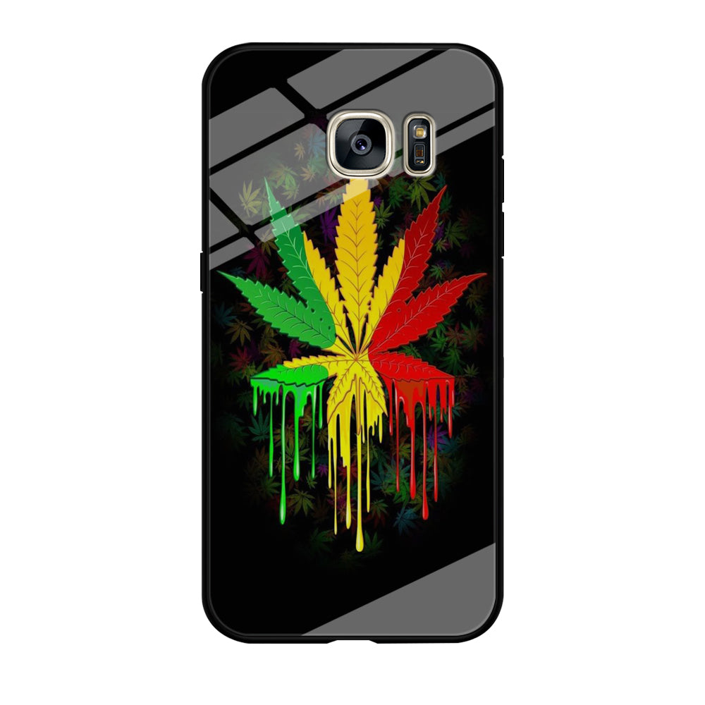 Marijuana Art Samsung Galaxy S7 Edge Case