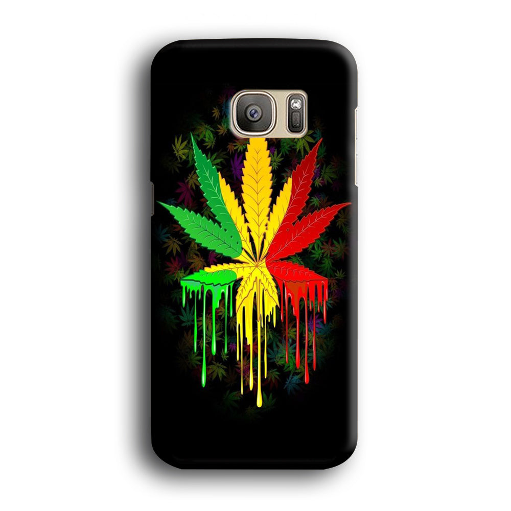 Marijuana Art Samsung Galaxy S7 Edge Case