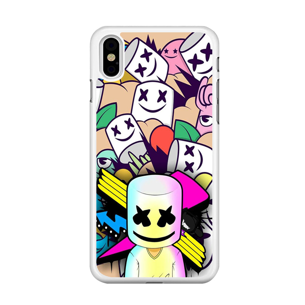 Marshmello Art iPhone X Case