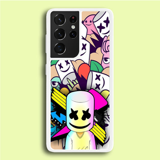 Marshmello Art Samsung Galaxy S21 Ultra Case