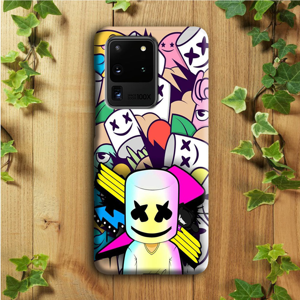 Marshmello Art Samsung Galaxy S20 Ultra Case