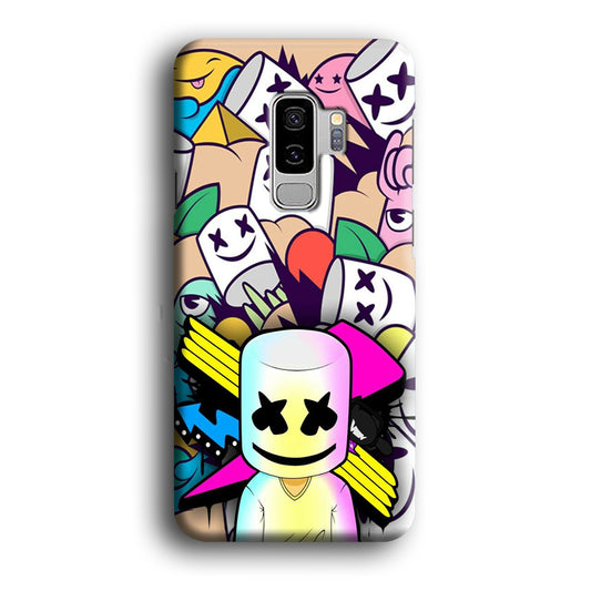 Marshmello Art Samsung Galaxy S9 Plus Case