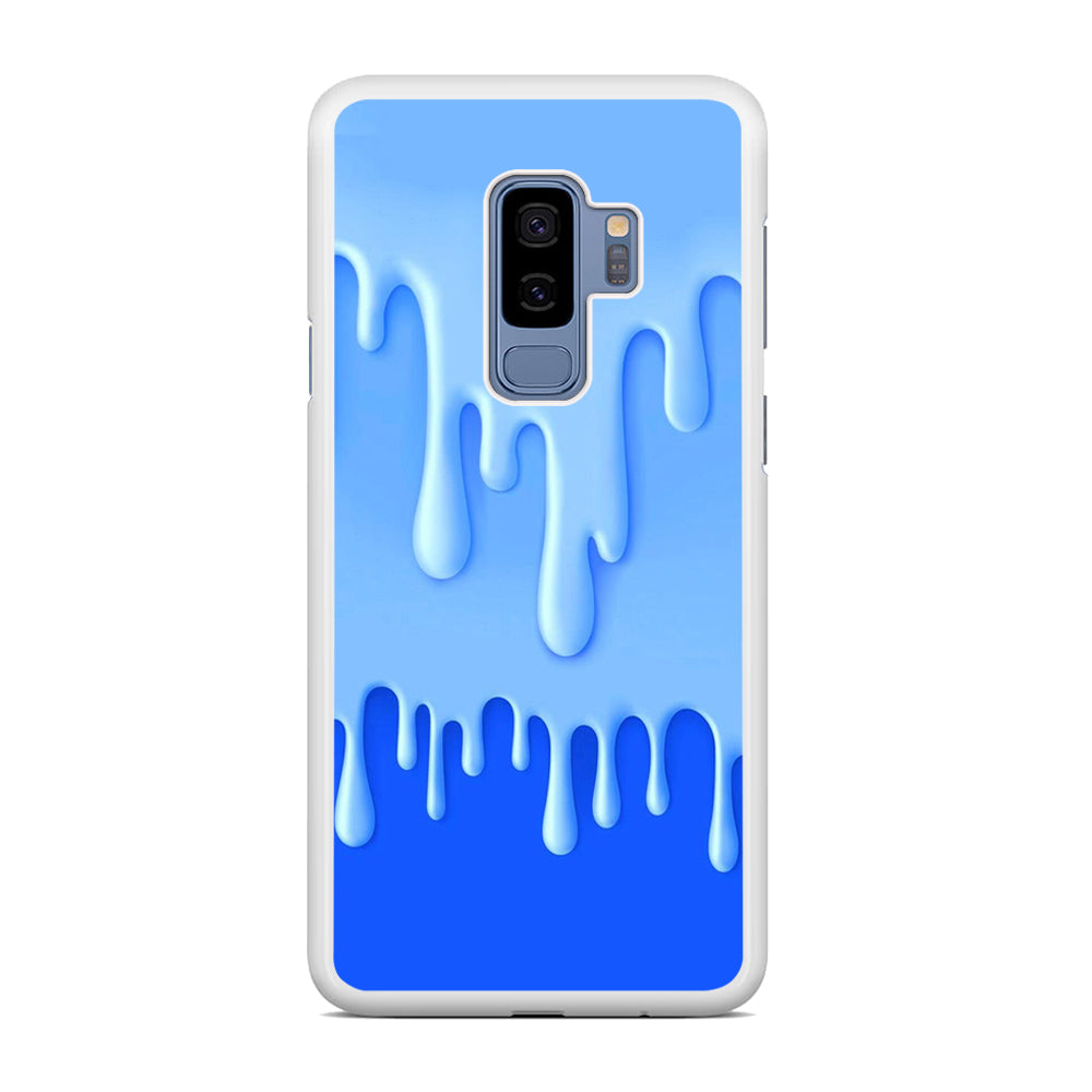 Melted Blue Cream Samsung Galaxy S9 Plus Case