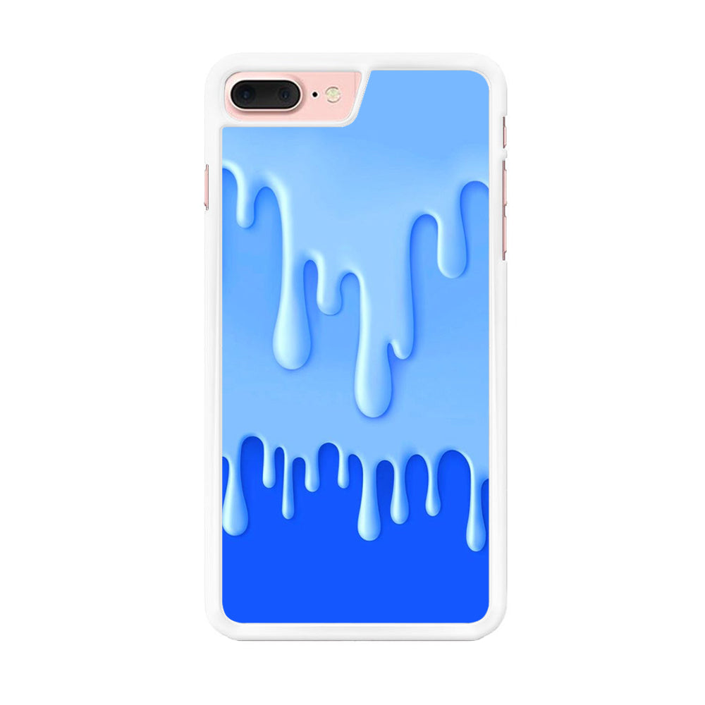 Melted Blue Cream iPhone 8 Plus Case