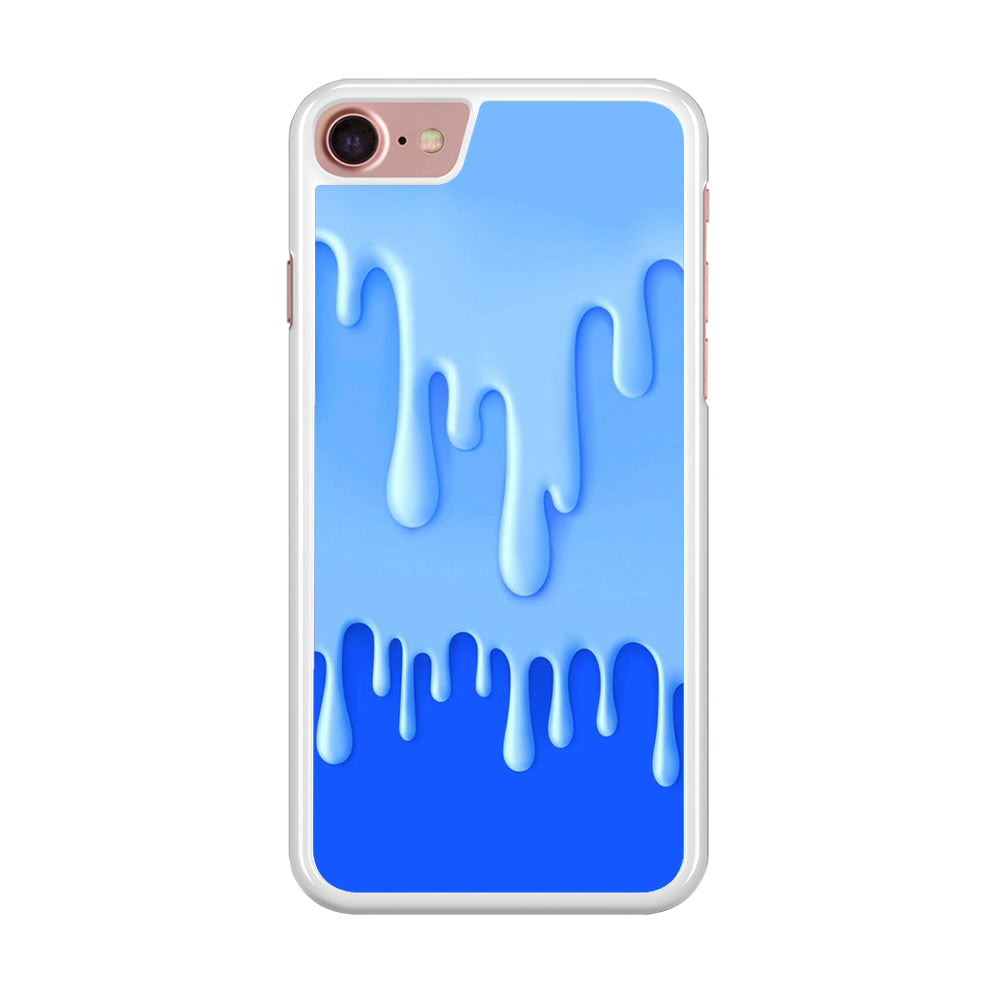 Melted Blue Cream iPhone 8 Case