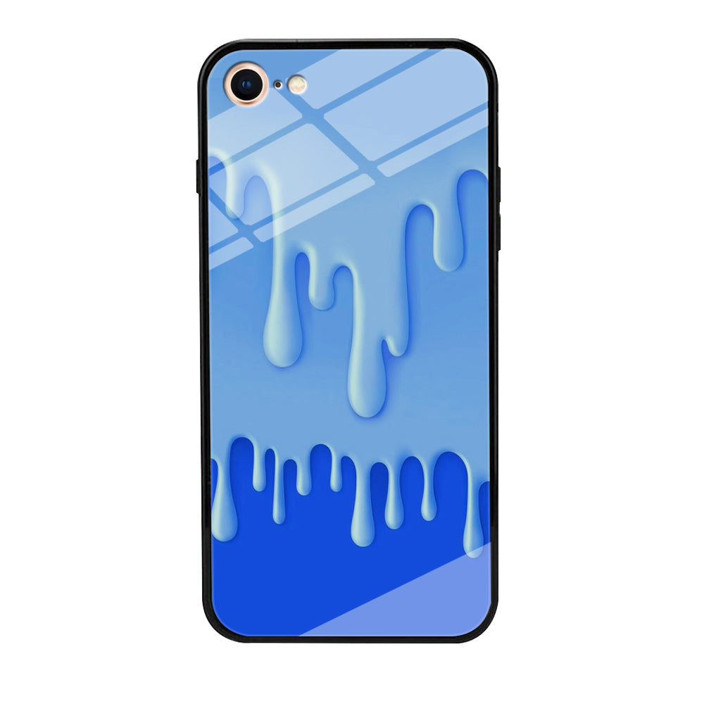 Melted Blue Cream iPhone 8 Case