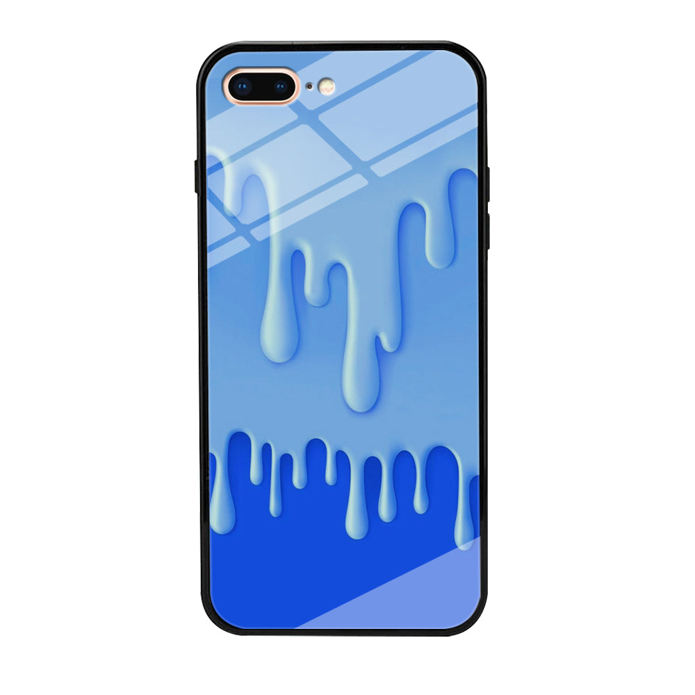 Melted Blue Cream iPhone 8 Plus Case