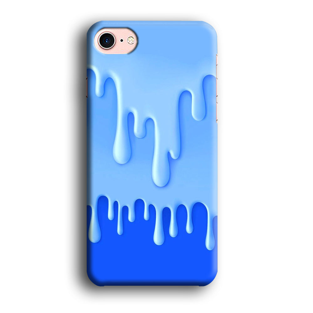 Melted Blue Cream iPhone 8 Case