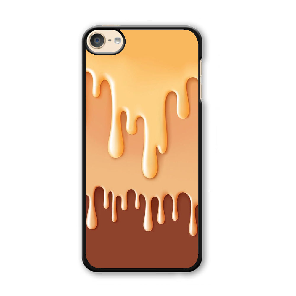 Melted Brown Cream iPod Touch 6 Case