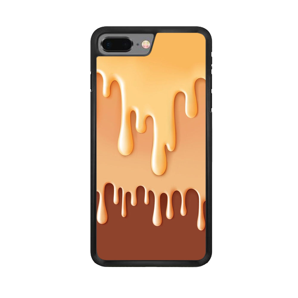 Melted Brown Cream iPhone 8 Plus Case