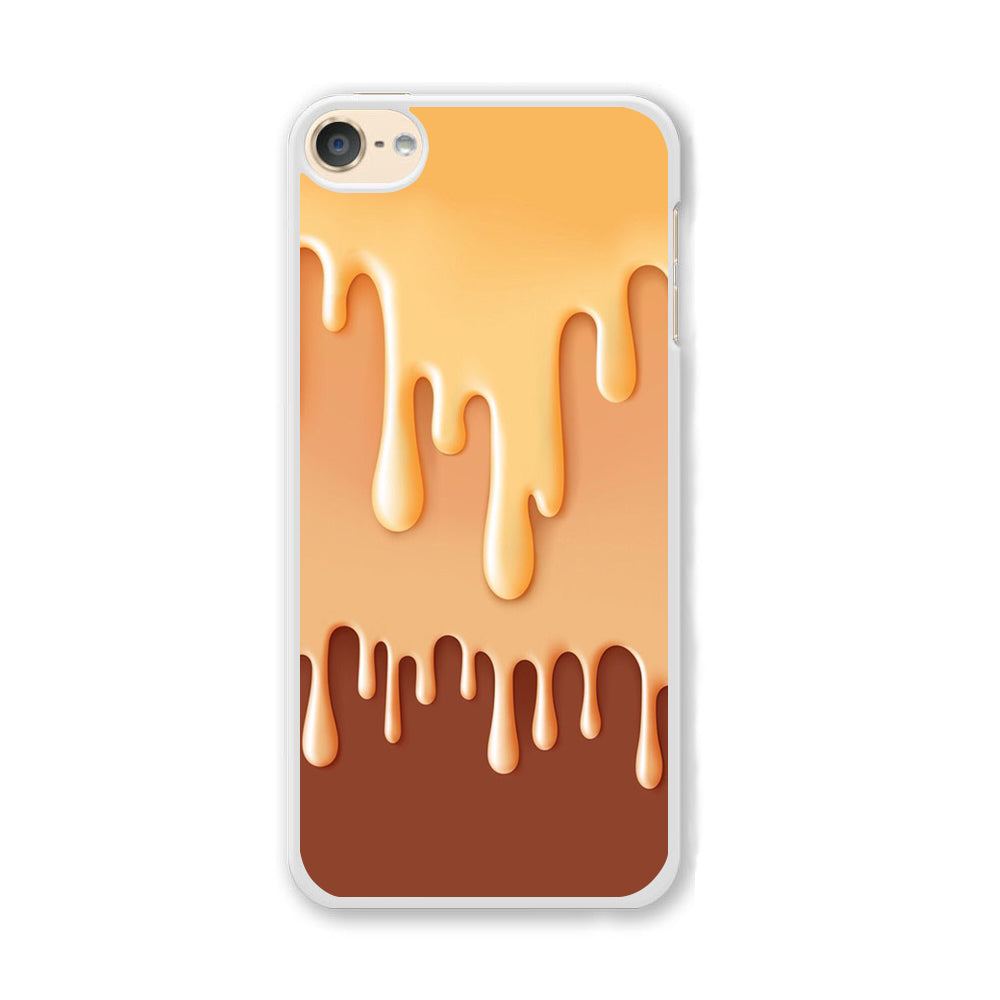 Melted Brown Cream iPod Touch 6 Case