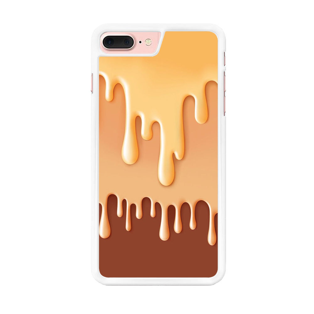 Melted Brown Cream iPhone 8 Plus Case