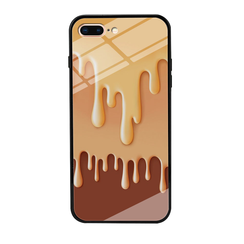 Melted Brown Cream iPhone 8 Plus Case