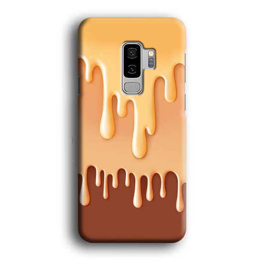 Melted Brown Cream Samsung Galaxy S9 Plus Case