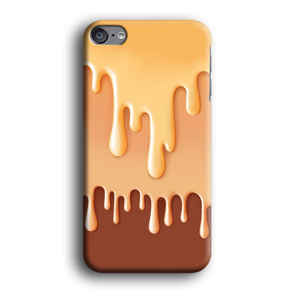 Melted Brown Cream iPod Touch 6 Case