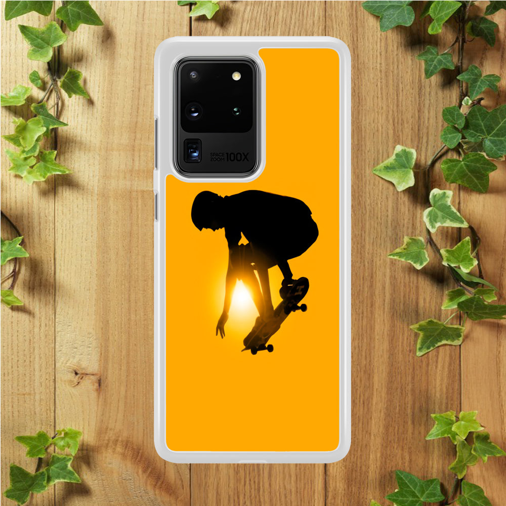 Men Play Skateboard Samsung Galaxy S20 Ultra Case