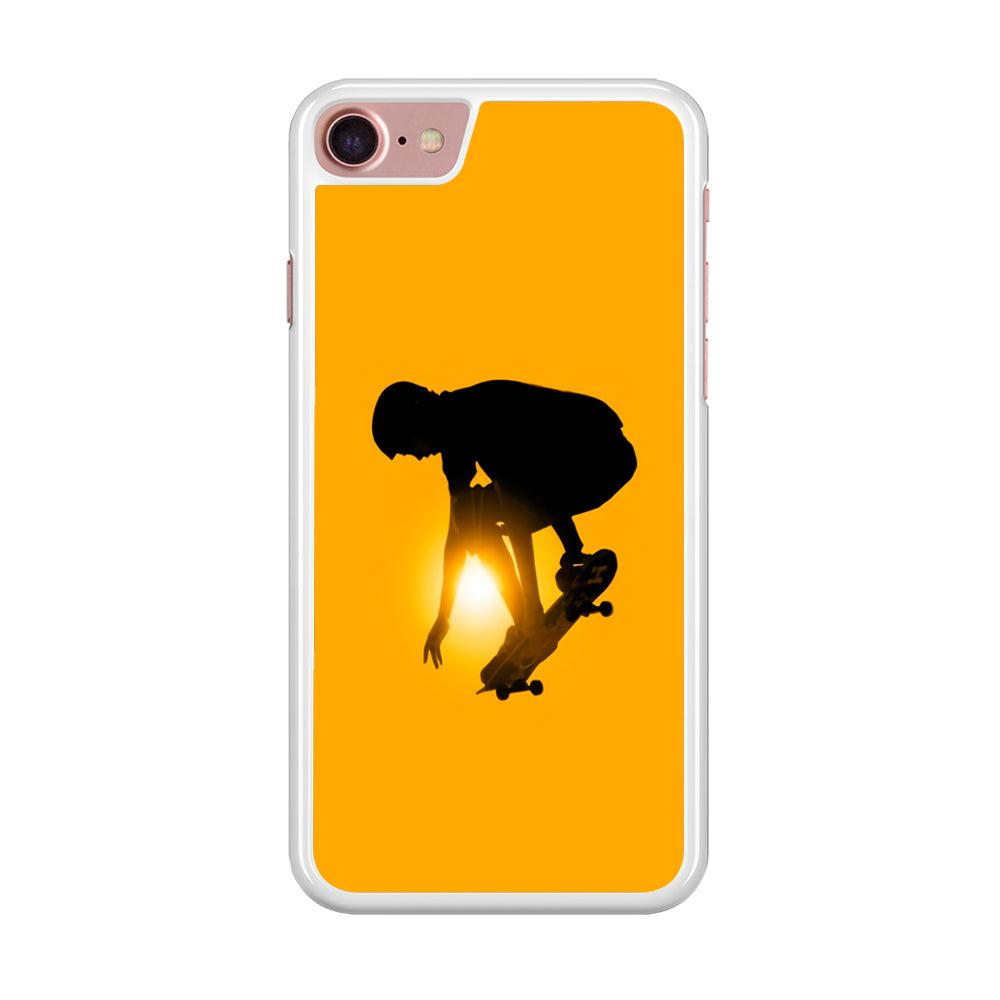 Men Play Skateboard iPhone 8 Case