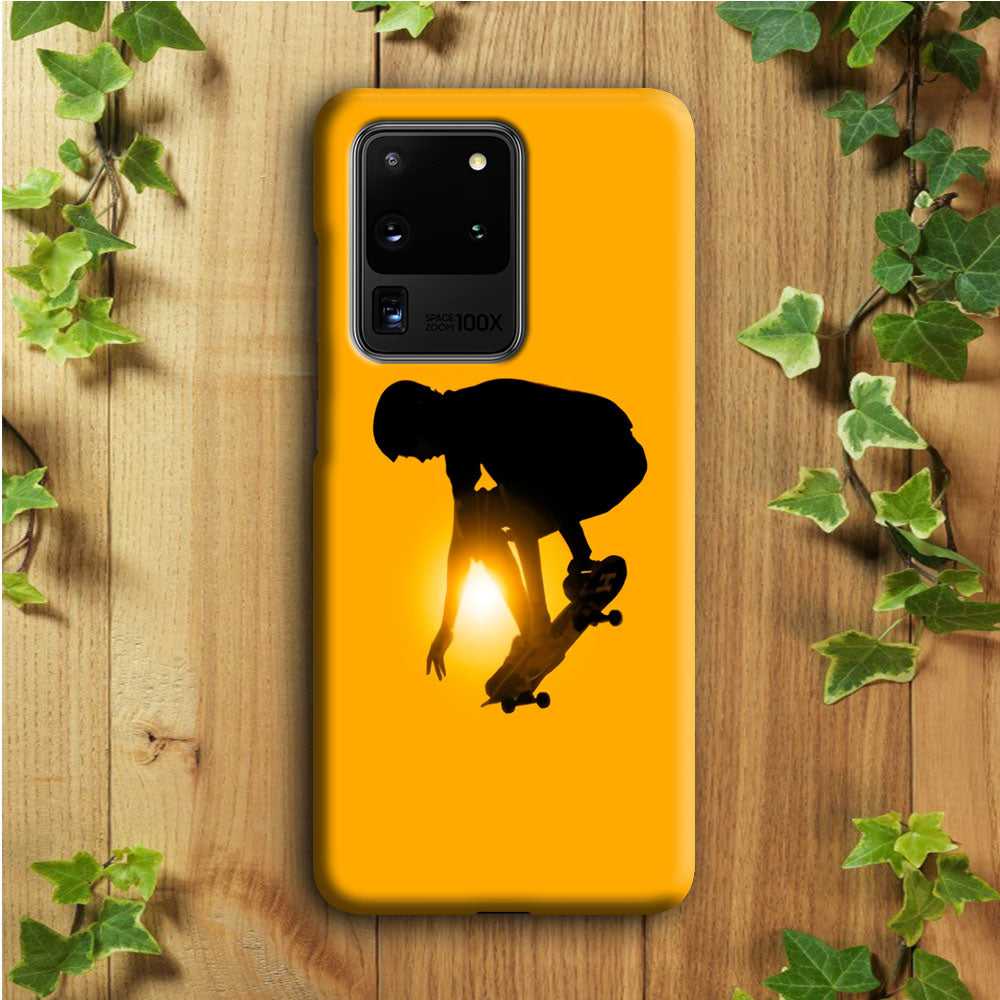 Men Play Skateboard Samsung Galaxy S20 Ultra Case