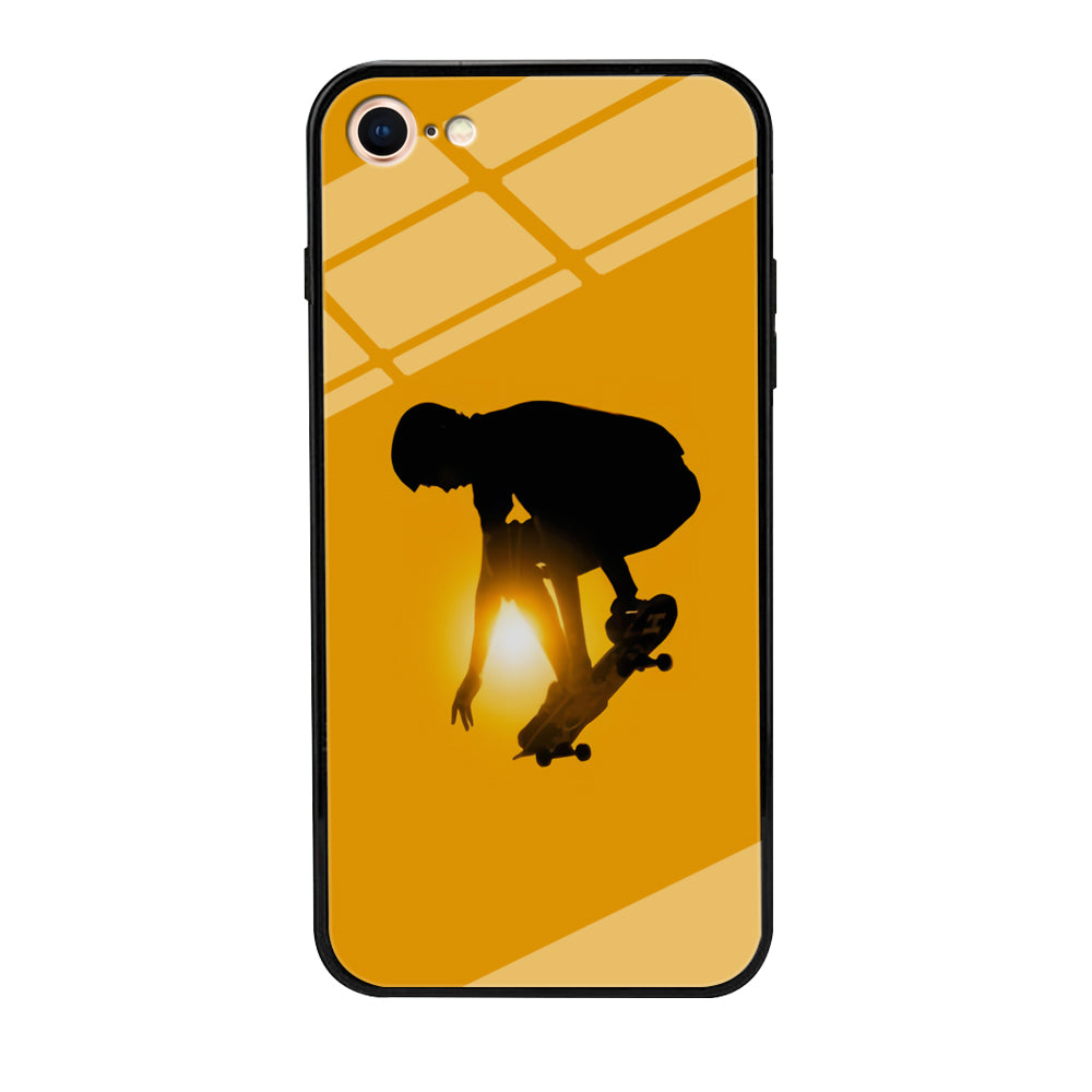 Men Play Skateboard iPhone 8 Case