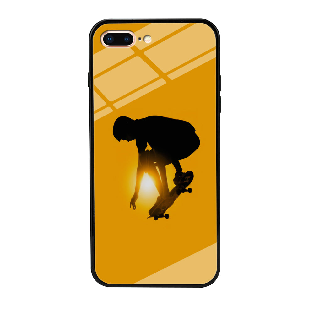 Men Play Skateboard iPhone 8 Plus Case