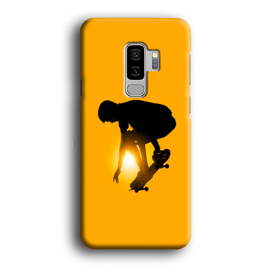 Men Play Skateboard Samsung Galaxy S9 Plus Case