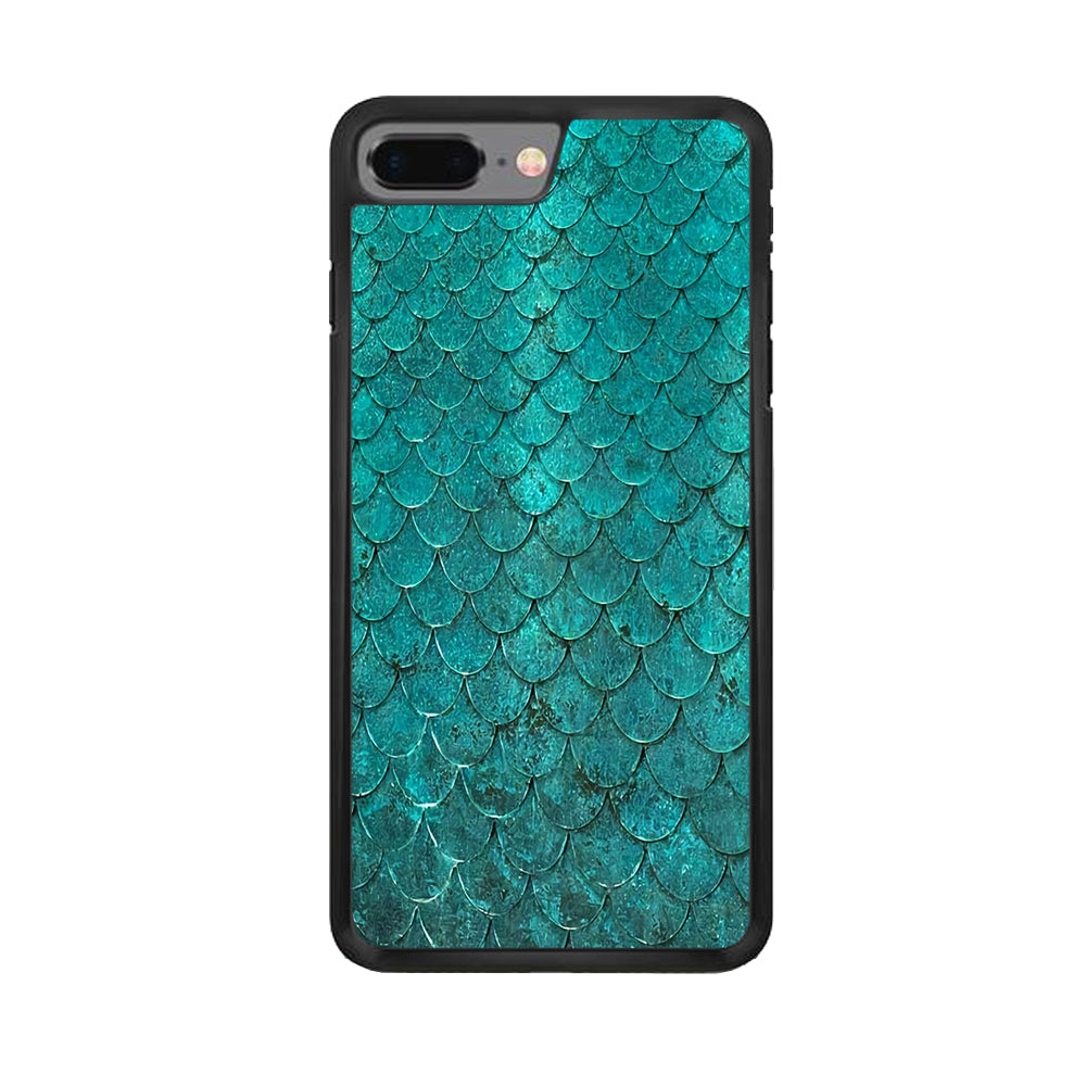 Mermaid Scale Green Luxury iPhone 8 Plus Case