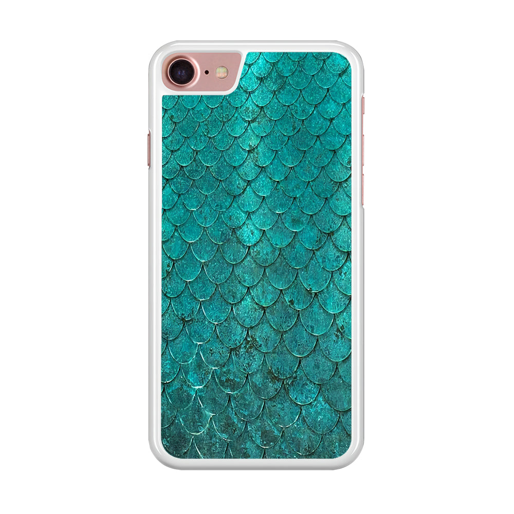 Mermaid Scale Green Luxury iPhone 8 Case