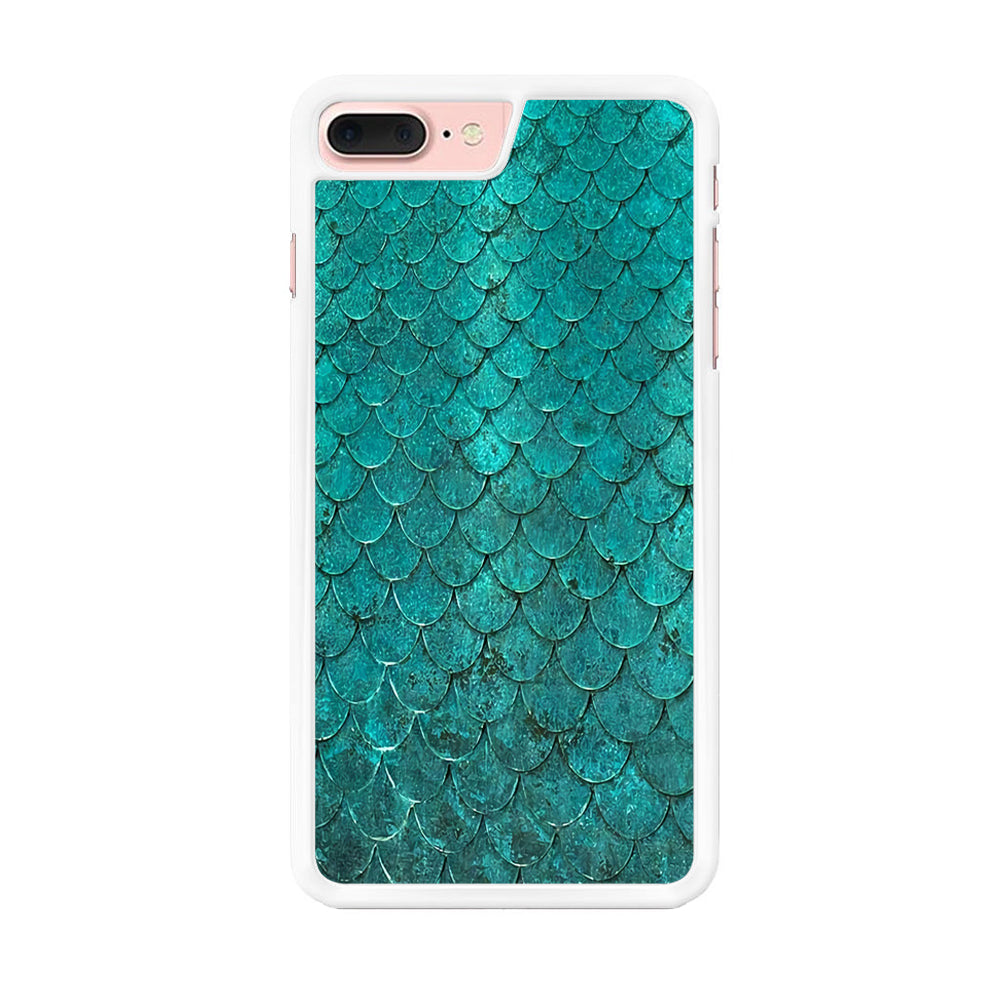 Mermaid Scale Green Luxury iPhone 8 Plus Case