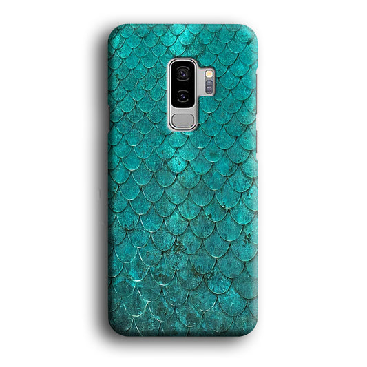 Mermaid Scale Green Luxury Samsung Galaxy S9 Plus Case