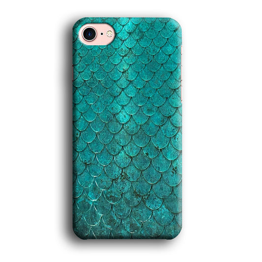 Mermaid Scale Green Luxury iPhone 8 Case