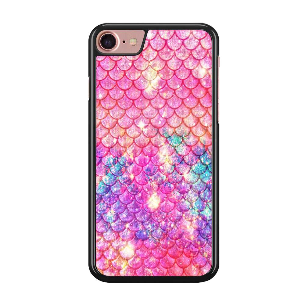 Mermaid Scale Pink Luxury iPhone 8 Case