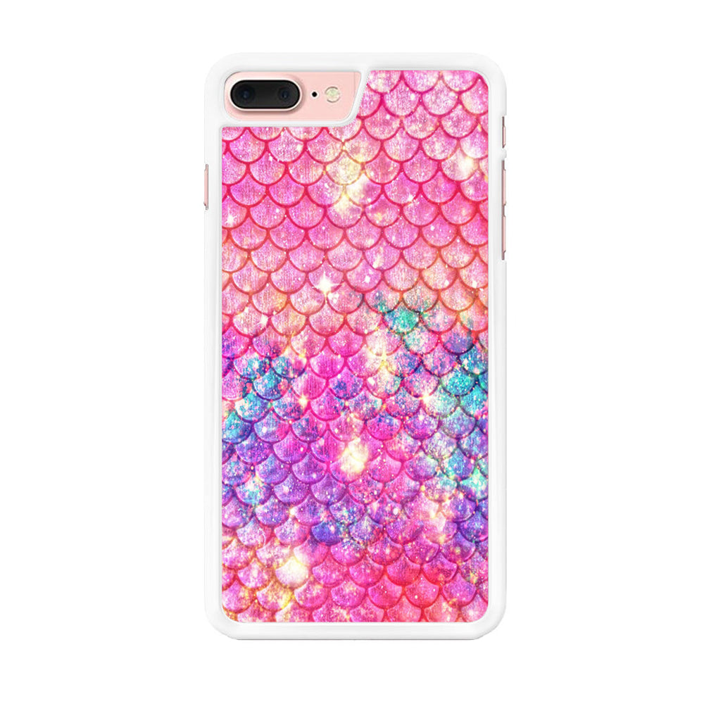 Mermaid Scale Pink Luxury iPhone 8 Plus Case