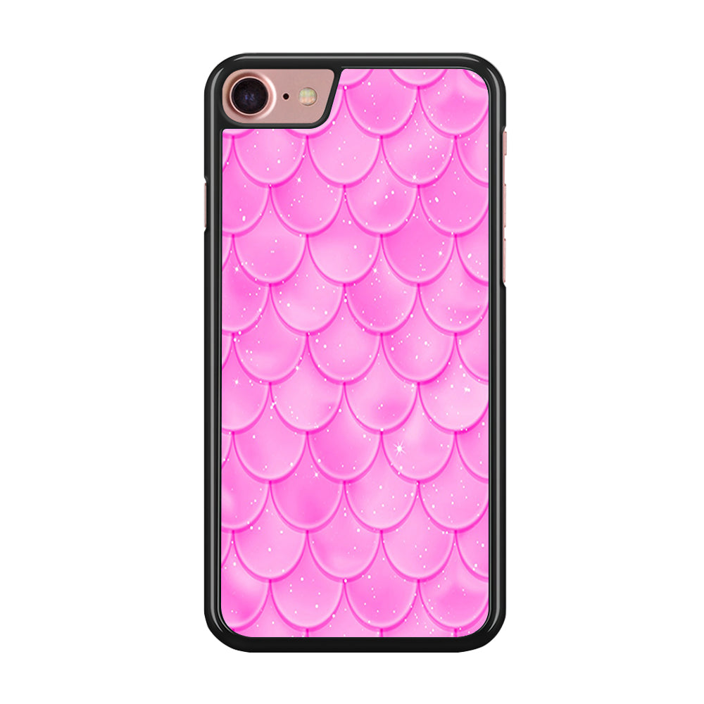 Mermaid Scale Pink Shining iPhone 8 Case