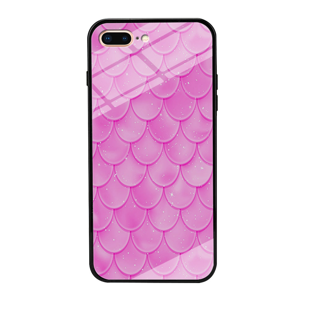 Mermaid Scale Pink Shining iPhone 8 Plus Case