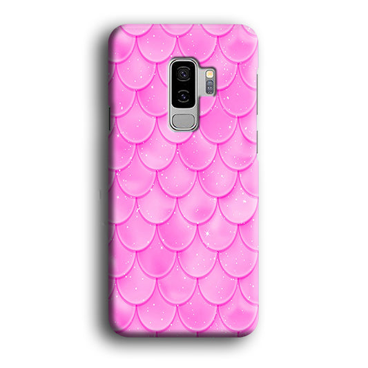 Mermaid Scale Pink Shining Samsung Galaxy S9 Plus Case