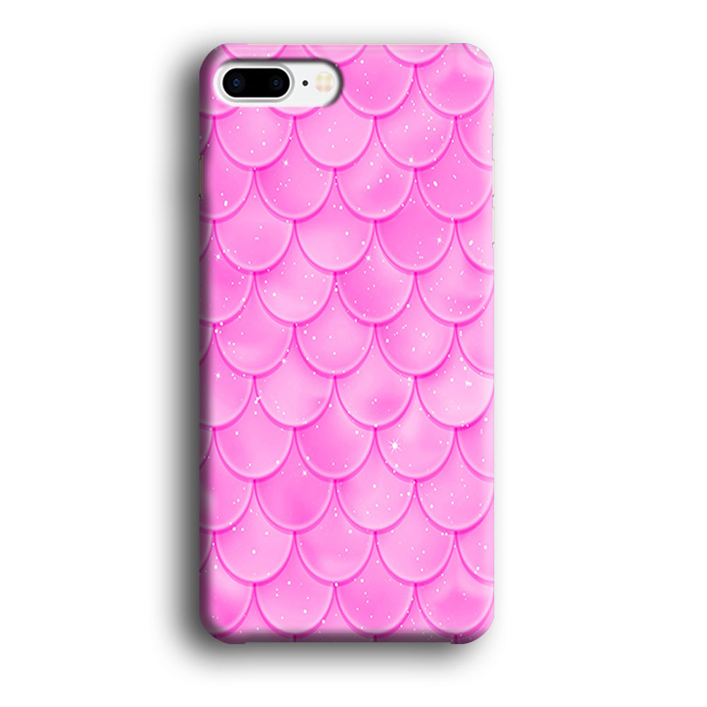 Mermaid Scale Pink Shining iPhone 8 Plus Case