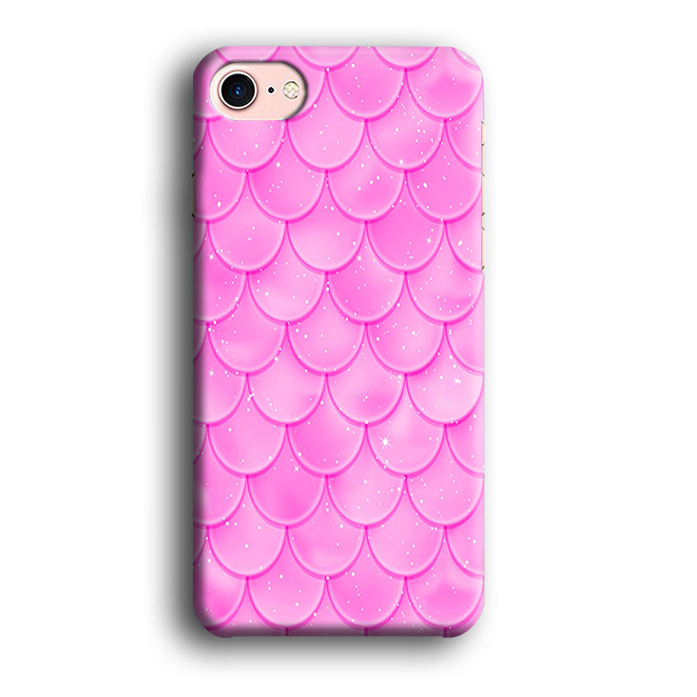 Mermaid Scale Pink Shining iPhone 8 Case