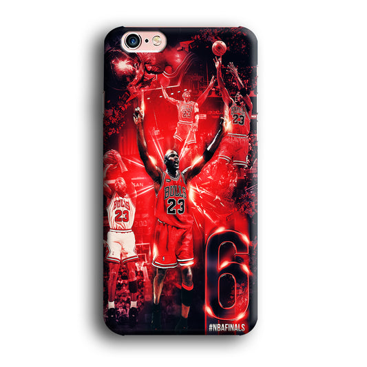 Michael Jordan 6th Championship iPhone 6 | 6s Case