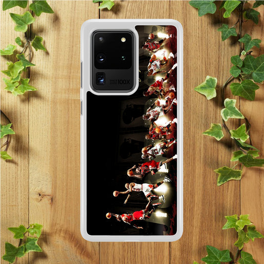 Michael Jordan Slam Dunk Samsung Galaxy S20 Ultra Case