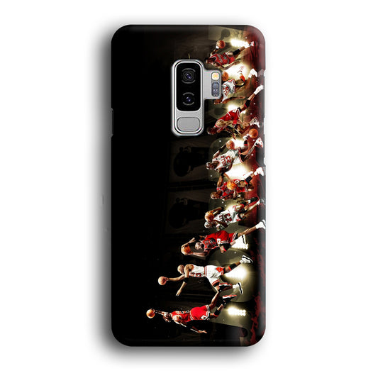 Michael Jordan Slam Dunk Samsung Galaxy S9 Plus Case