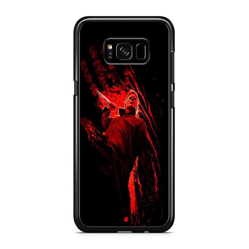 Michael Myers Blood Palm Samsung Galaxy S8 Case