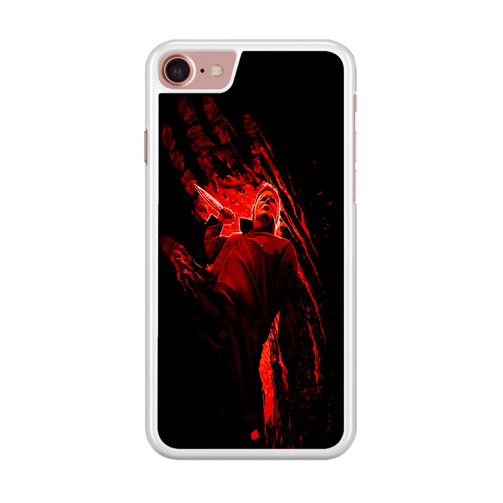 Michael Myers Blood Palm iPhone 7 Case